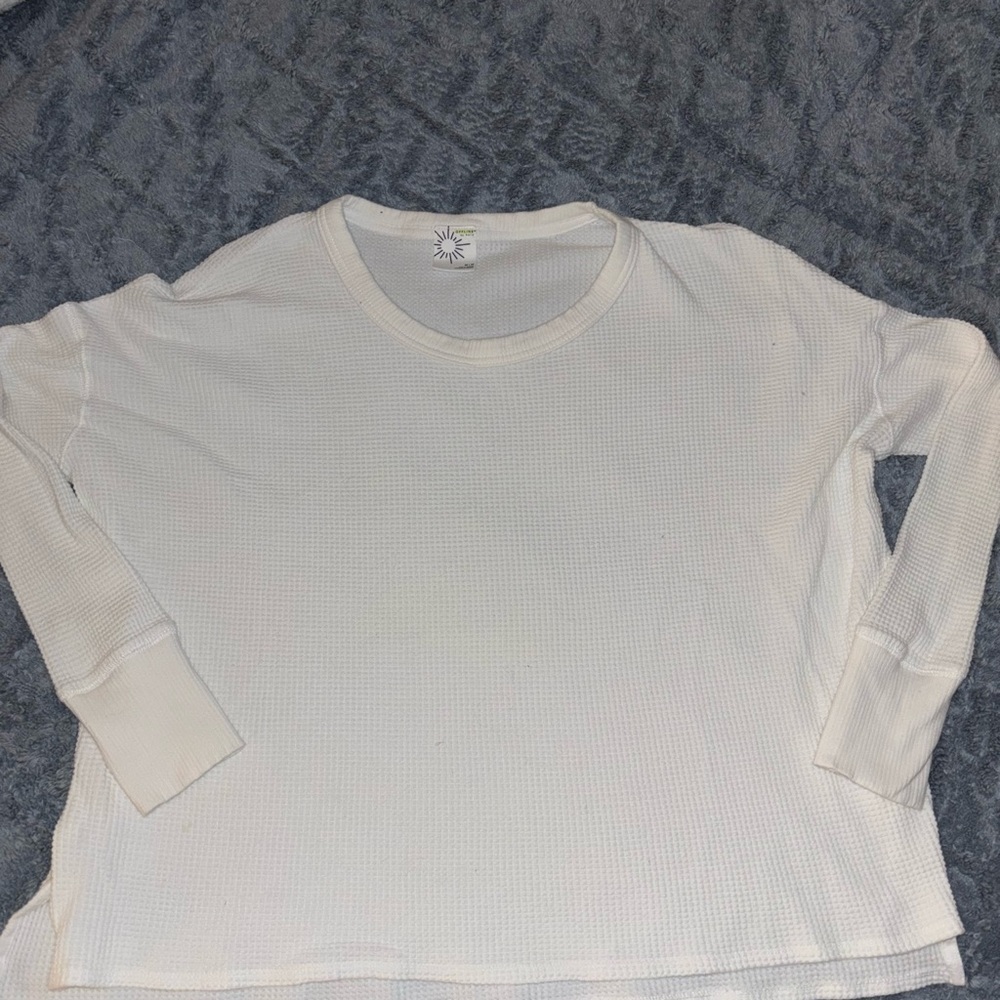 Offline Aerie Waffle knit cozy long sleeve